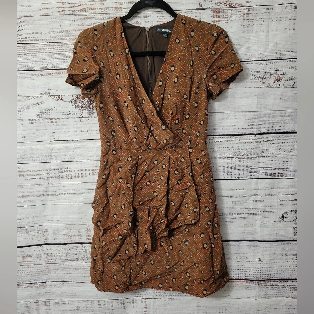 Slate & Willow S2 Leppard Print Dress